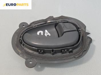 Вътрешна дръжка за Peugeot 406 Sedan (08.1995 - 01.2005), 4+1 вр., седан, позиция: предна, дясна