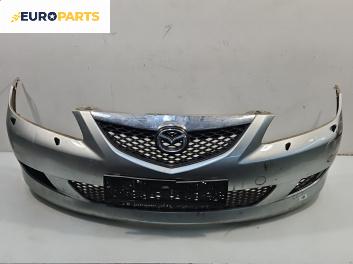 Предна броня за Mazda 6 Station Wagon I (08.2002 - 12.2007), комби, позиция: предна