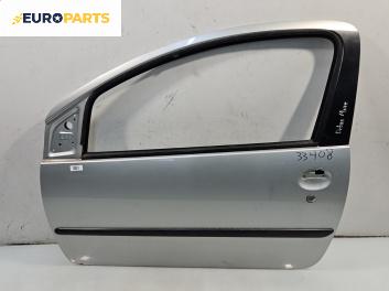 Врата за Peugeot 107 Hatchback (06.2005 - 05.2014), 2+1 вр., хечбек, позиция: предна, лява