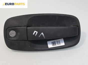 Външна дръжка за Renault Trafic II Bus (03.2001 - 05.2014), 2+1 вр., пътнически, позиция: предна, лява