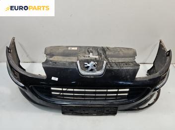 Предна броня за Peugeot 407 Sedan (02.2004 - 12.2011), седан, позиция: предна