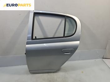 Врата за Toyota Yaris Hatchback I (01.1999 - 12.2005), 4+1 вр., хечбек, позиция: задна, лява