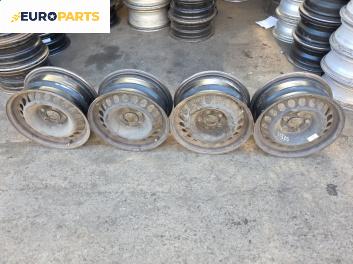 Стоманени джанти за Mercedes-Benz C-Class Estate (S202) (06.1996 - 03.2001) 15 цола, ширина 6.5 (Цената е за комплекта)