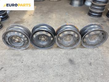 Стоманени джанти за Volkswagen Golf IV Hatchback (08.1997 - 06.2005) 15 цола, ширина 6 (Цената е за комплекта)