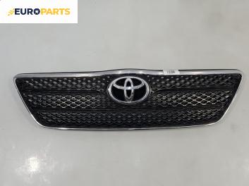 Решетка за Toyota Corolla E12 Hatchback (11.2001 - 02.2007), хечбек, позиция: предна