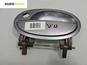 Външна дръжка за Opel Corsa C Hatchback (09.2000 - 12.2009), 4+1 вр., хечбек, позиция: предна, лява
