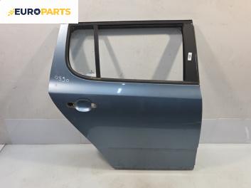 Врата за Skoda Fabia II Hatchback (12.2006 - 12.2014), 4+1 вр., хечбек, позиция: задна, дясна