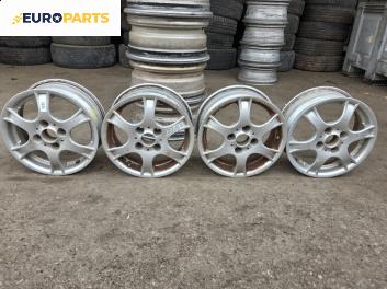 Алуминиеви джанти за Opel Corsa C Hatchback (09.2000 - 12.2009) 14 цола, ширина 5.5 (Цената е за комплекта)
