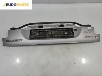 Задна броня за Peugeot 206 CC Cabrio (09.2000 - 12.2008), кабрио