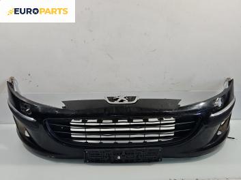 Предна броня за Peugeot 407 Sedan (02.2004 - 12.2011), позиция: предна
