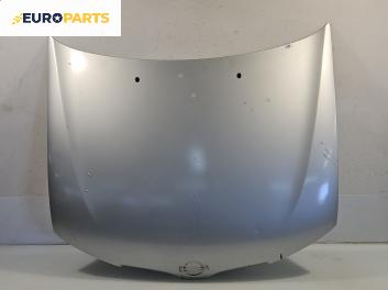 Преден капак за Nissan Almera II Hatchback (01.2000 - 12.2006), 2+1 вр., хечбек, позиция: предна