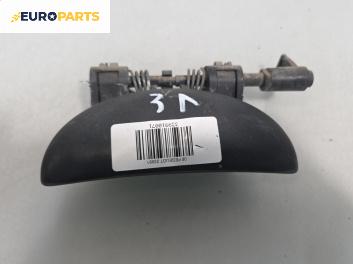 Външна дръжка за Peugeot 206 Hatchback (08.1998 - 12.2012), позиция: задна, лява