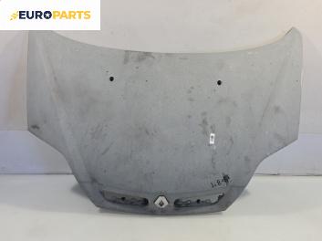 Преден капак за Renault Scenic I Minivan (09.1999 - 07.2010), 4+1 вр., миниван, позиция: предна