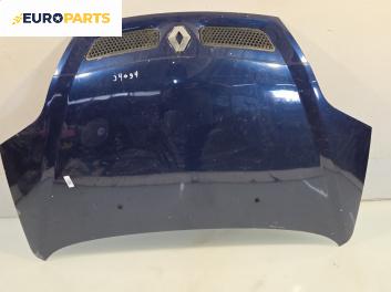 Преден капак за Renault Scenic I Minivan (09.1999 - 07.2010), 4+1 вр., миниван, позиция: предна
