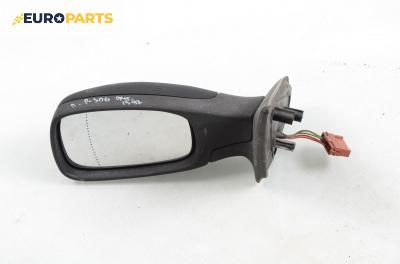 Огледало за Peugeot 306 Hatchback (01.1993 - 10.2003), 4+1 вр., хечбек, позиция: лява