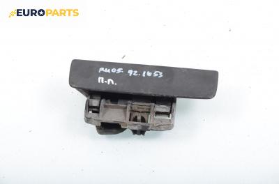 Външна дръжка за Peugeot 405 I Sedan (01.1987 - 12.1993), 4+1 вр., седан, позиция: предна, лява