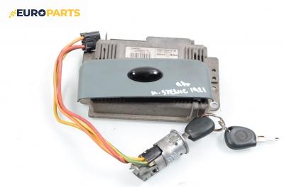 Компютър с контактен ключ и имобилайзер за Renault Megane Scenic (10.1996 - 12.2001) 1.6 e (JA0F), 90 к.с., № Simens S115300202 A