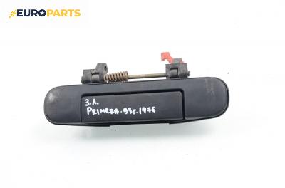 Външна дръжка за Nissan Primera Sedan I (06.1990 - 06.1996), седан, позиция: задна, лява