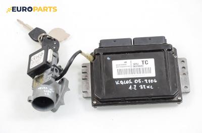Компютър с контактен ключ и имобилайзер за Chevrolet Kalos Hatchback (03.2005 - ...) 1.2, 72 к.с., № 1AYJ96376652