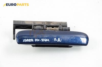 Външна дръжка за Citroen Xsara Break (10.1997 - 03.2010), комби, позиция: предна, дясна