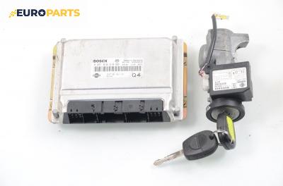 Компютър с контактен ключ и имобилайзер за Nissan Almera TINO (12.1998 - 02.2006) 2.2 dCi, 115 к.с., № 0 281 010 810