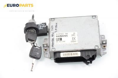 Компютър с контактен ключ за Opel Vectra B Sedan (09.1995 - 04.2002) 2.0 i 16V, 136 к.с., № GM 09 153 240