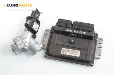 Компютър с контактен ключ и имобилайзер за Nissan Micra III Hatchback (01.2003 - 06.2010) 1.0 16V, 65 к.с., № MEC32-020