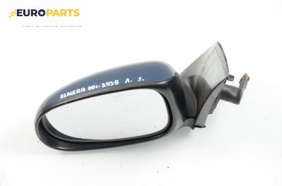 Огледало за Nissan Almera II Hatchback (01.2000 - 12.2006), 2+1 вр., позиция: лява