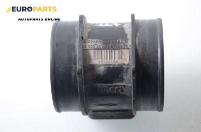 Дебитомер за Opel Zafira A Minivan (04.1999 - 06.2005) 1.8 16V, 125 к.с., № Siemens 5WK9 606