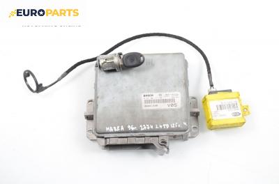 Компютър с контактен ключ и имобилайзер за Fiat Marea Weekend (09.1996 - 12.2007) 2.4 TD 125, 125 к.с., № Bosch 0 281 001 517