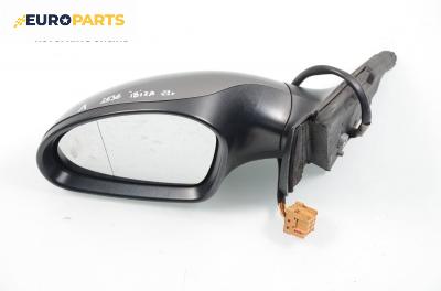 Огледало за Seat Ibiza IV Hatchback (02.2002 - 11.2009), 4+1 вр., хечбек, позиция: лява