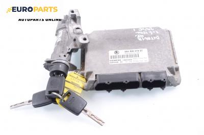 Компютър с контактен ключ за Skoda Octavia I Sedan (09.1996 - 12.2010) 1.6, 101 к.с., № 06A 906 019 BT