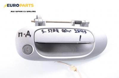 Външна дръжка за Mitsubishi Space Star Minivan (06.1998 - 12.2004), позиция: предна, дясна