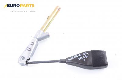 Закопчалка предпазен колан за Renault Megane II Hatchback (07.2001 - 10.2012), 2+1 вр., позиция: предна, дясна