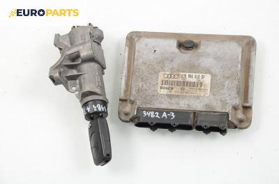 Компютър с контактен ключ за Audi A3 Hatchback I (09.1996 - 05.2003) 1.9 TDI, 110 к.с., № Bosch 0 281 001 848