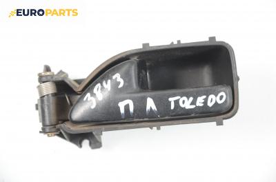 Вътрешна дръжка за Seat Toledo I Hatchback (01.1991 - 10.1999), 4+1 вр., хечбек, позиция: предна, лява