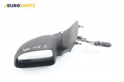 Огледало за Renault Clio I Hatchback (05.1990 - 09.1998), 2+1 вр., позиция: лява
