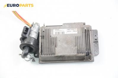 Компютър с контактен ключ за Renault Megane I Hatchback (08.1995 - 12.2004) 1.6 e (BA0F, BA0S), 90 к.с., № Siemens S115300120 B