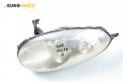 Фар за Nissan Micra III Hatchback (01.2003 - 06.2010), хечбек, позиция: лява
