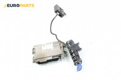 Компютър с контактен ключ и имобилайзер за Fiat Punto Hatchback (09.1993 - 09.1999) 55 1.1, 54 к.с., № Magneti Marelli IAW 16F.EB