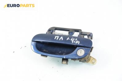 Външна дръжка за Peugeot 607 Sedan (01.2000 - 07.2010), позиция: предна, лява