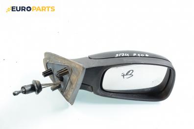 Огледало за Peugeot 306 Hatchback (01.1993 - 10.2003), 4+1 вр., хечбек, позиция: дясна