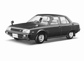 Mitsubishi Tredia Sedan (A21_) (01.1982 - 12.1988)
